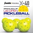 thumbnail image 4 of Franklin Sports X-40 USAPA Approved Tournament Pickleballs - 12 Pack - Pink, 4 of 11