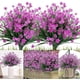 thumbnail image 2 of Flores artificiales, 8 paquetes de plantas artificiales resistentes a los rayos UV para exteriores, 2 of 5
