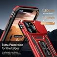 thumbnail image 5 of for iPhone 13 Pro Max Case with Screen Protector,Sliding Camera Cover,-Grade Cover with  Stand Phone Case 6.7" Red, 5 of 12