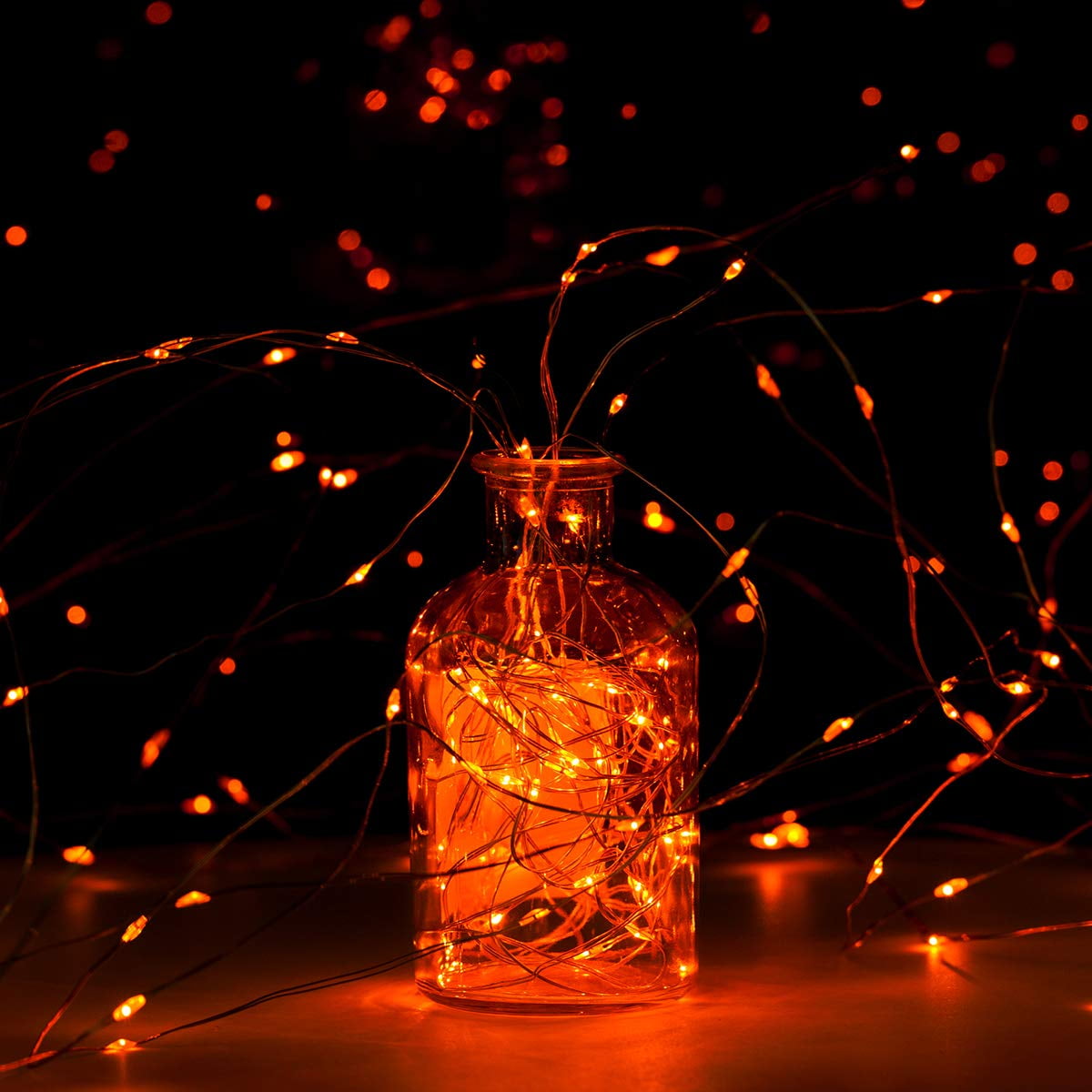 Orange sales twinkle lights