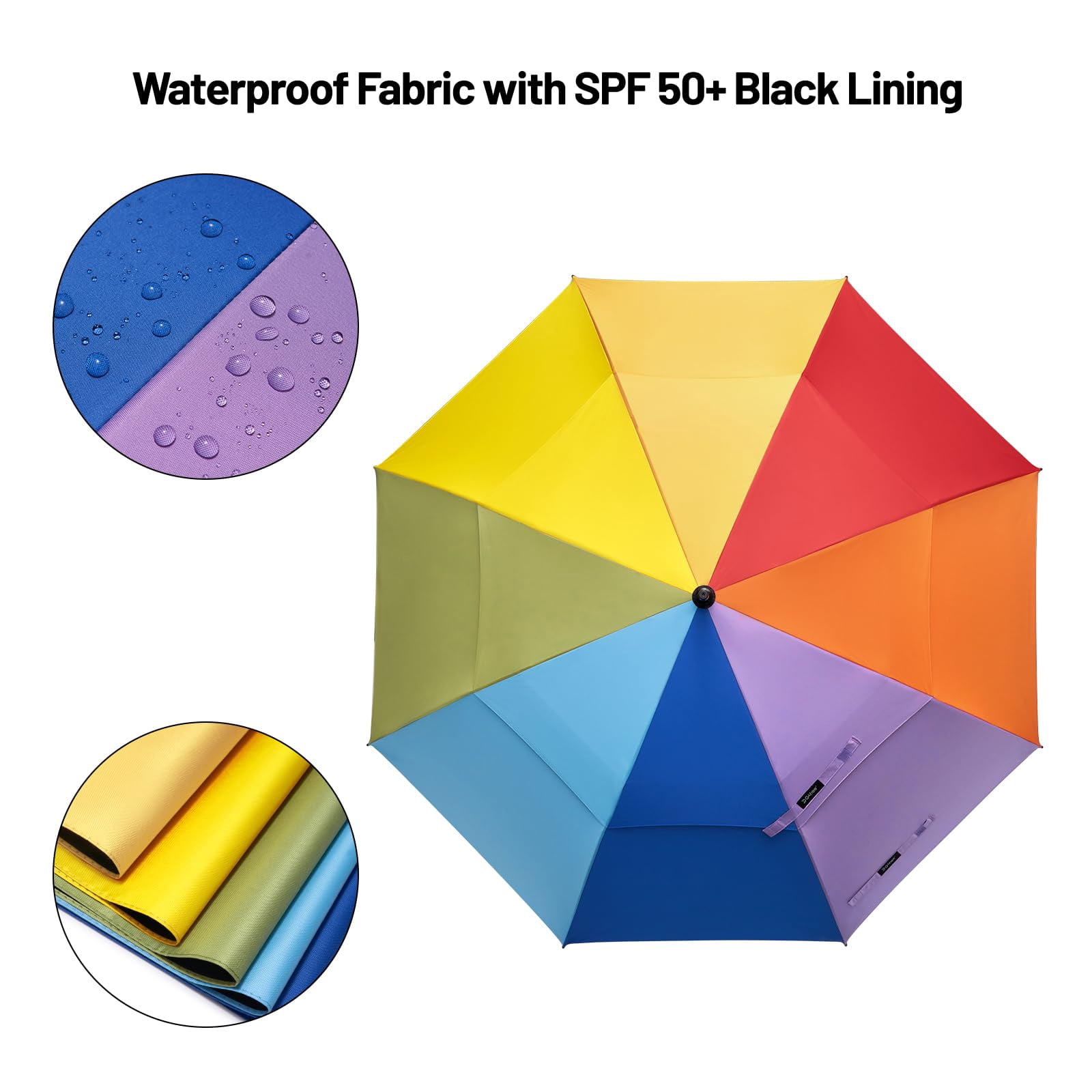 G4Free 47/54/62/68 Inch UV Protection Golf Umbrella Auto Open Vented Double Canopy Oversize Extra Large Windproof Sun Rain Umbrellas