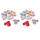 thumbnail image 1 of Botones De Perlas De Imitación, Fáciles De Operar, Hermosos Y Atractivos Botones De Perlas De Imitación Para Broches Para Ramos De Boda, 1 of 7