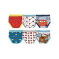 thumbnail image 4 of Character Toddler Boy Briefs, 6- Pack, Sizes 2T-4T, 4 of 5