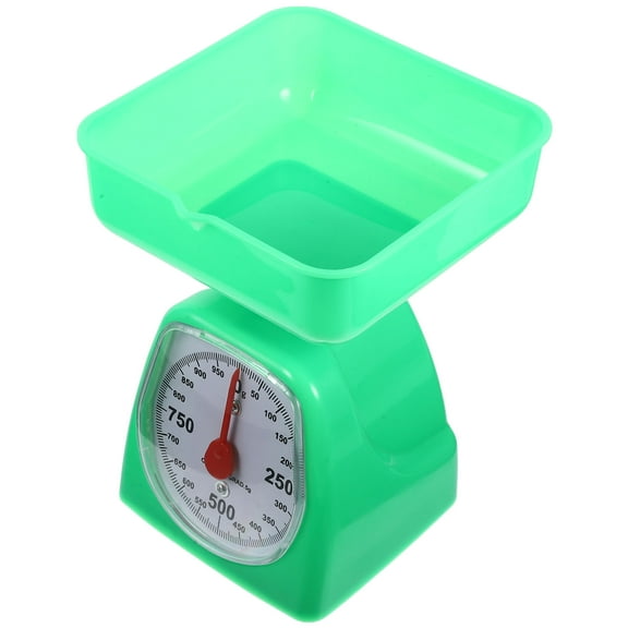 FUEENIRVA 1Pc Orange Portion Weigh Scale with Transparent Dial for Kitchen and Laboratory Use