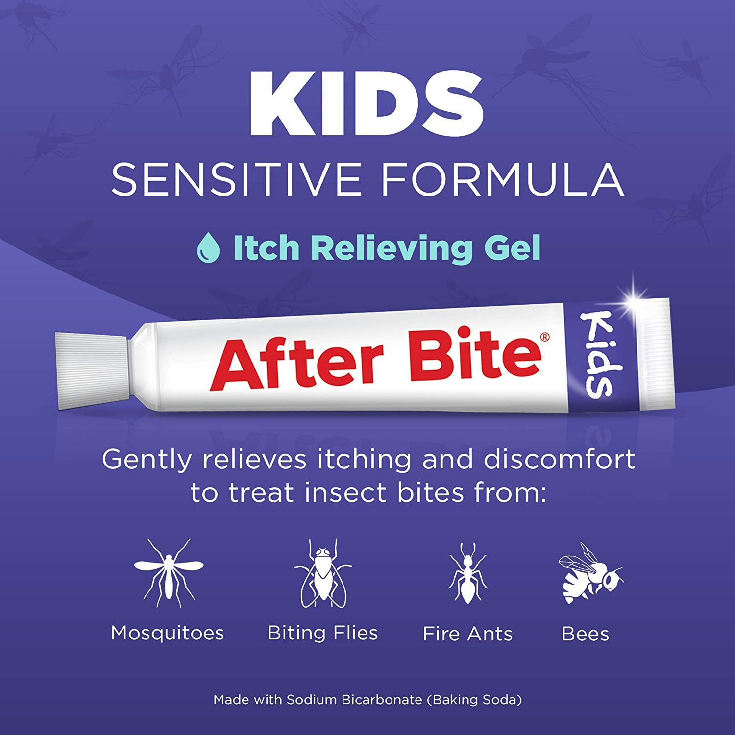 After Bite Kids, Sensitive Formula, Pharmacist Preferred Insect Bite & Sting Treatment, Natural Healing, Aloe Vera, Skin Protectant, Portable Instant Relief, Stop Itching Cream, 0.7-ounce - image 3 of 9