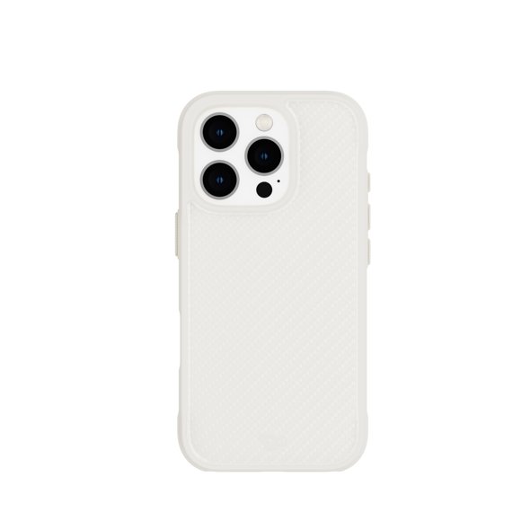 Funda de teléfono tech21 EvoArmor para iPhone 16 Pro con MagSafe Cream