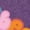 HEATHER PURPLE, variant on Peppa Pig - Retro Vibes - Girls Toddler And Youth Fitted Short Sleeve Tee
