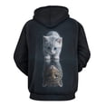 thumbnail image 2 of LAOLIUSN Cat Graphic Hoodie Autumn Winter Long Sleeve Pullover Cute Realistic animal-themed sweatshirts，Size S–4XL, 2 of 7