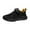 Z-BB4, variant on ZHOGXU Kids And Teens Boys Sneakers Breathable Lightweight Mesh Non Slip Solid Color Sports Shoes,Black,4.5-5 Years
