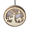 thumbnail image 1 of Decoración Colgante De Madera Luz De Noche Led Lámpara Hueca De Madera Para Sala De Estar Cocina Dormitorio Serendint HA045727-05, 1 of 6