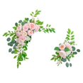 thumbnail image 2 of 1 juego artificiales Swag Centerpiece Wedding Arch Flowers ración floral para recepción de boda Sign Telón de fondo Rosado Baoblaze corona de flores, 2 of 8