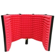 Microphone , Studio Mic Sound Absorbing Foam Reflector for Any Condenser Microphone Recording Equipment Panels