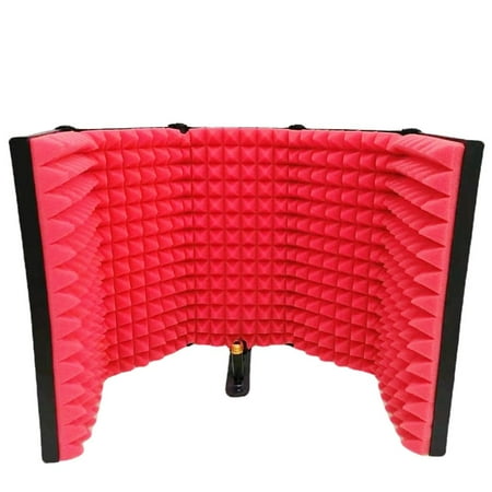 Microphone , Studio Mic Sound Absorbing Foam Reflector for Any Condenser Microphone Recording Equipment Panels