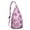 Pink-32, variant on Botanical Sling Backpack - Wildflower and Butterfly Illustration Shoulder Bag, Multi-Functional Travel Essential