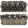 Diesel Cylinder Head Gasket - NEW and Improved 6.4L Ford Powerstroke Diesel LOADED Cylinder Head PAIR 2008-2010 No Core Chare (Stock)