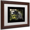 thumbnail image 2 of Trademark Fine Art "Green Temple" Canvas Art by Philippe Hugonnard, White Matte, Wood Frame, 2 of 4