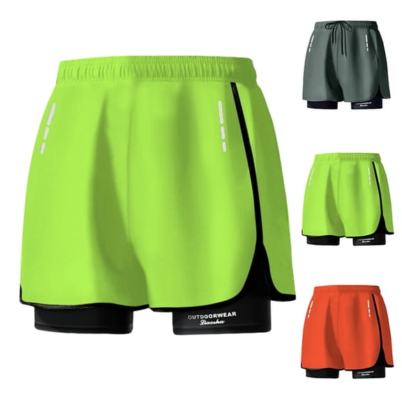 Bovxnpu Men's Swim Trunks Men's Loose Trunks for Beach Swimming Hot Spring Swimwear (Men's or Men's Big & Tall)