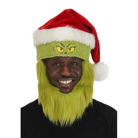 Dr. Seuss Grinch Santa Adult Costume Hat