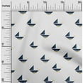 thumbnail image 2 of oneOone Cotton Flex Royal Blue Fabric Nautical Diy Clothing Quilting Fabric Print Fabric By Yard 40 Inch Wide, 2 of 6
