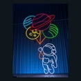thumbnail image 4 of Handmadetneonsign Ballons Astronaut Neon Sign, Ballons Astronaut Wall Art Decor, Home Bar Pub Wall Decor, 4 of 5