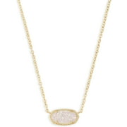 TRAHOO Kendra Scott Elisa Pendant Necklace For Women, Fashion Jewelry, 14K Gold-Plated[L837]