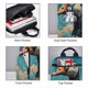 thumbnail image 3 of Easygdp Blue Watercolor Duck para Easygdp Yak - Mochila Casual Ligera y Resistente para Viaje y Senderismo para Hombres y Mujeres, 3 of 7