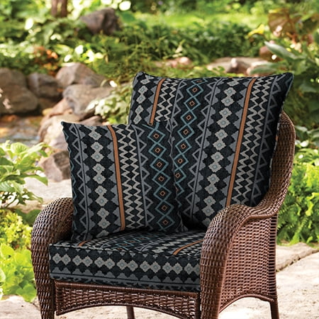 ikat outdoor pillows