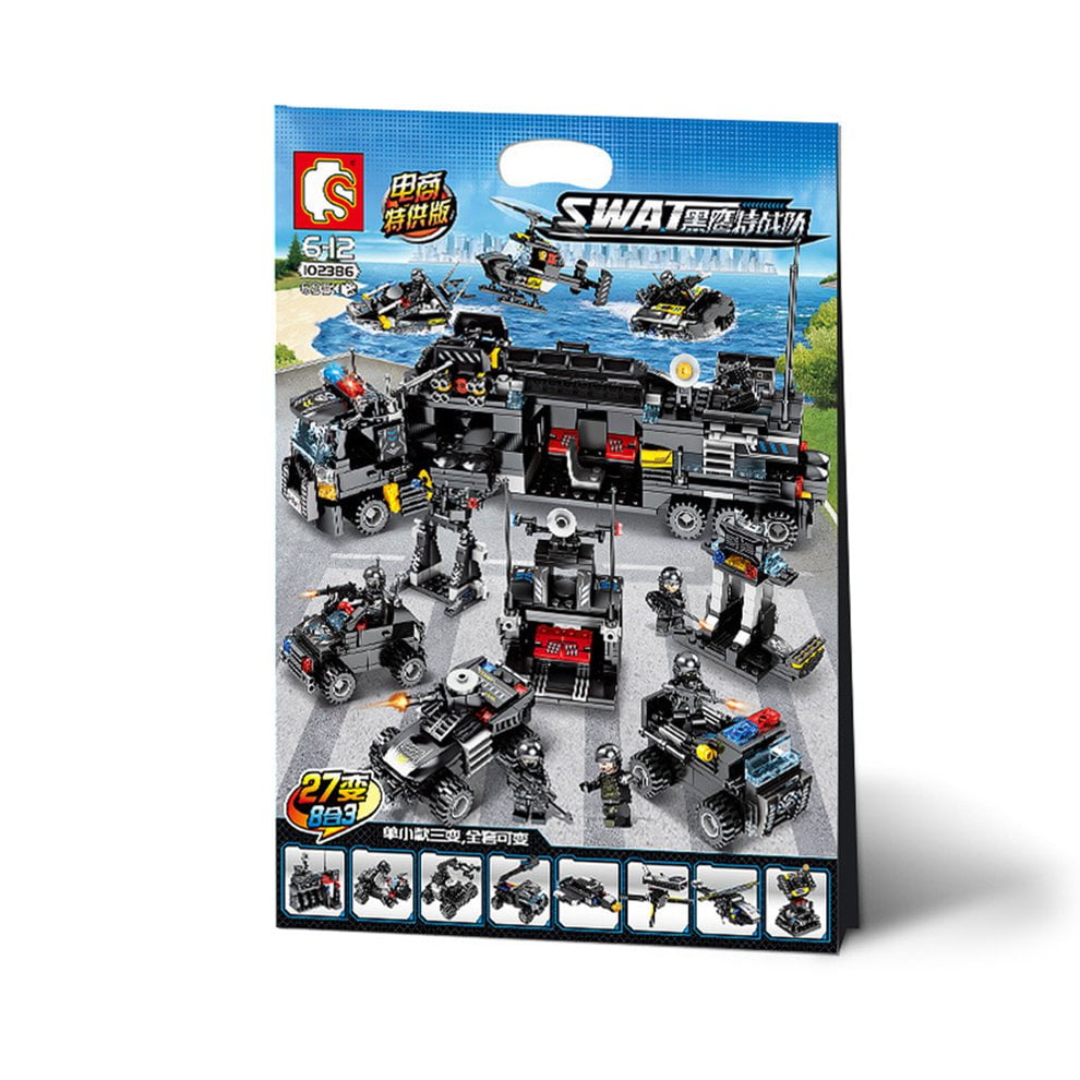 playmobil swat truck
