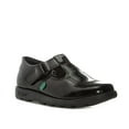thumbnail image 2 of Girl's Kickers Children Fragma T-Bar Patent Shoes in Black, 2 of 5