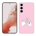thumbnail image 1 of TalkingCase Slim Phone Case Compatible for Samsung Galaxy S23+ Plus 2023, Pinky Swear Love Print, Lightweight, Flexible, USA, 1 of 7
