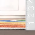 thumbnail image 6 of nuLOOM SplashGuard Machine Washable Area Rug, 3' x 5',  White Multicolor, 6 of 11