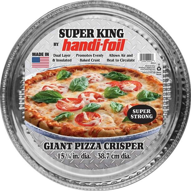 HandiFoil Super King CrispBake 16" Round Giant Pizza Pan, 1 Count