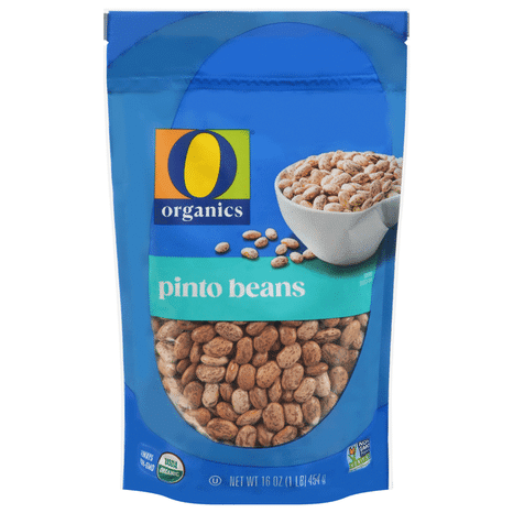 O O Organic Pinto Beans USDA Organic Vegetarian No Added Sugars 16 oz