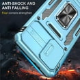 thumbnail image 2 of SURJDE Case for Galaxy S21 Plus,Silicone Heavy-Duty Tough Rugged Lightweight Shockproof with Bracket Bumper Cover Case for Samsung Galaxy S21 Plus 4G/5G 6.7" (Blue), 2 of 6
