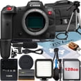 thumbnail image 1 of Canon EOS R5 C Mirrorless Cinema Camera (Body) with 128GB Memory Card + Case + LED Flash + ZeeTech Accessory Bundle, 1 of 5