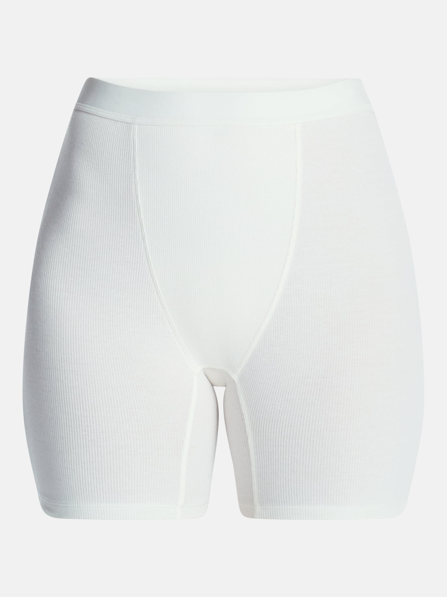 No Boundaries Cotton Stretch Ribbed Boxer Short Panties, Women's XS-XXXL