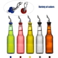thumbnail image 5 of Tapones de vino reutilizables, sellos de silicona para botellas al vacío con mecanismo de palanca fácil de usar, tapones manuales para botellas de bebidas de ajuste universal., 5 of 5