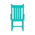 thumbnail image 6 of Westin Outdoor Laguna Patio Dining Armchair,Turquoise, 6 of 6