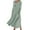 Green, variant on New Summer Plus Size Dresses for Womens 2024 Fashion Long Sleeve Print Cotton Linen Round Neck Pocket Dress