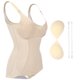 thumbnail image 3 of Sujetador inalámbrico para mujer, ropa moldeadora, adelgazante, moldeador de cuerpo, Body de cuerpo completo transpirable (color de piel), 3 of 8