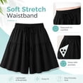 thumbnail image 5 of 2026 Flowy Shorts for Women - Women's Lightweight Stretch Comfy Flowy Shorts, Drawstring Loose Fit Summer, 5 of 9