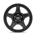 thumbnail image 2 of KMC Cast Aluminum Rim KM721 15X7 5X4.5 S-BLK 15MM, KM72157012715, 2 of 3