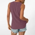 thumbnail image 6 of SHenli Button Down Tops High Neck Short Sleeve Graphic Shirts Boho Floral Basic Tees for Layering, 6 of 6