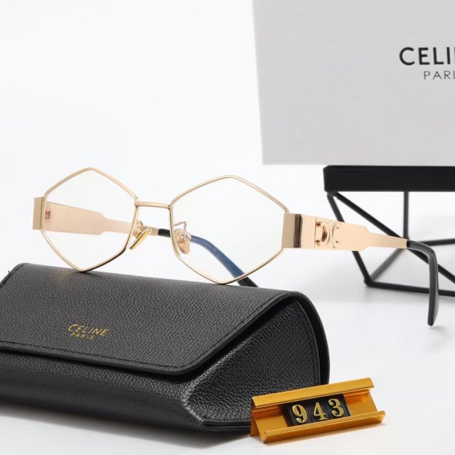 2023 Nuevo CELINE VIPIANA Lujo Marca De Gafas De Sol Clásica Tendencia De Moda Retro Mujer Hombres Piloto Gao Jiahui unisex