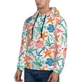 thumbnail image 2 of Hoodies for Men - Sea Creatures Long Sleeve Comfrt Men'S Fashion Hoodies & Sweatshirts, Sweatshirts for Men Hoodies Pullover Clothing Clothes with Pouch, 2 of 7
