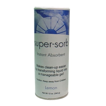 Fresh Products Super-Sorbspill Absorbent Shaker Can Lemon 6-12 Oz