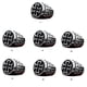 thumbnail image 4 of Qarigey Anillo de acero de titanio ligero estilo Retro religión anillos de dedo negro Color sólido impermeable tamaño pequeño joyería hombres regalo Ropa, zapatos y accesorios Miscelánea Talla 8 Qarigey AP014442-02, 4 of 6