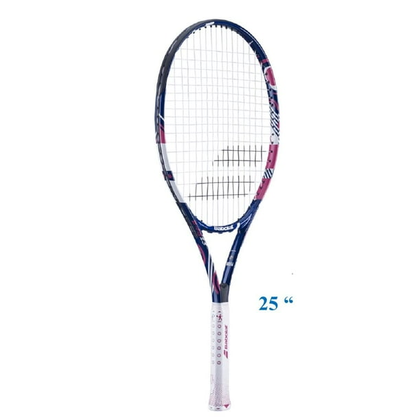 Raqueta de tenis Babolat B'Fly Junior 23" (58,4 cm) blanca/rosa