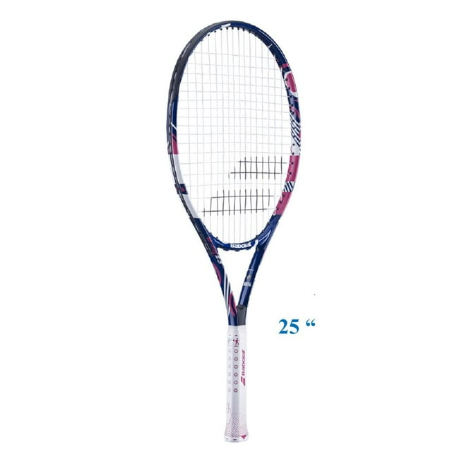 Raqueta de tenis Babolat B'Fly Junior 23" (58,4 cm) blanca/rosa