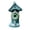 B - 25cm, variant on 9.8in Kettle‑Shaped Resin Wild Bird Feeder Squirrel‑Proof Hanging Garden Feeder Wooden‑Accent Patio Yard Decorative Bird Food Dispenser B